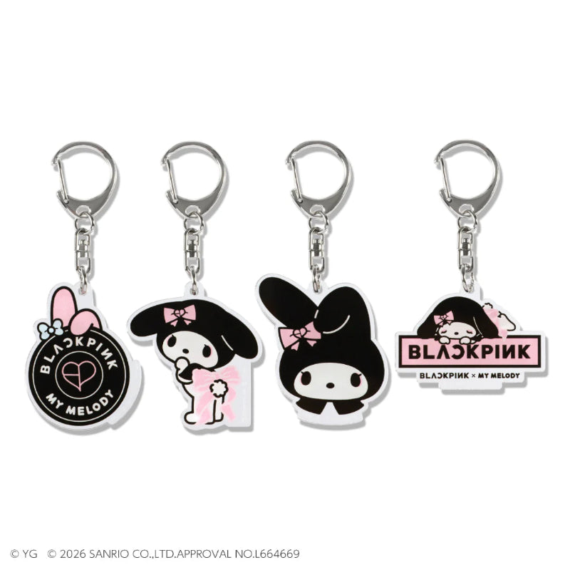 BLACKPINKxMELODY ACRYLIC KEYCHAIN 亞加力鎖匙扣