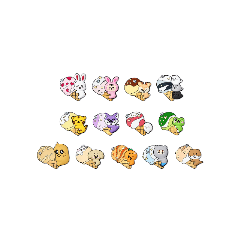SEVENTEEN ICE-CREAM MINITEEN METAL MAGNET