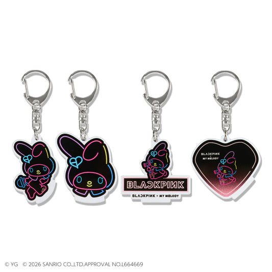 BLACKPINKxMELODY ACRYLIC KEYCHAIN 亞加力鎖匙扣