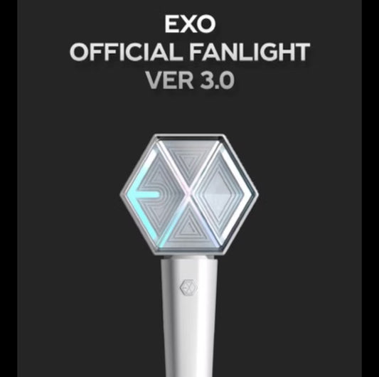 EXO OFFICIAL FANLIGHT VER.3.0 官方應援手燈三代